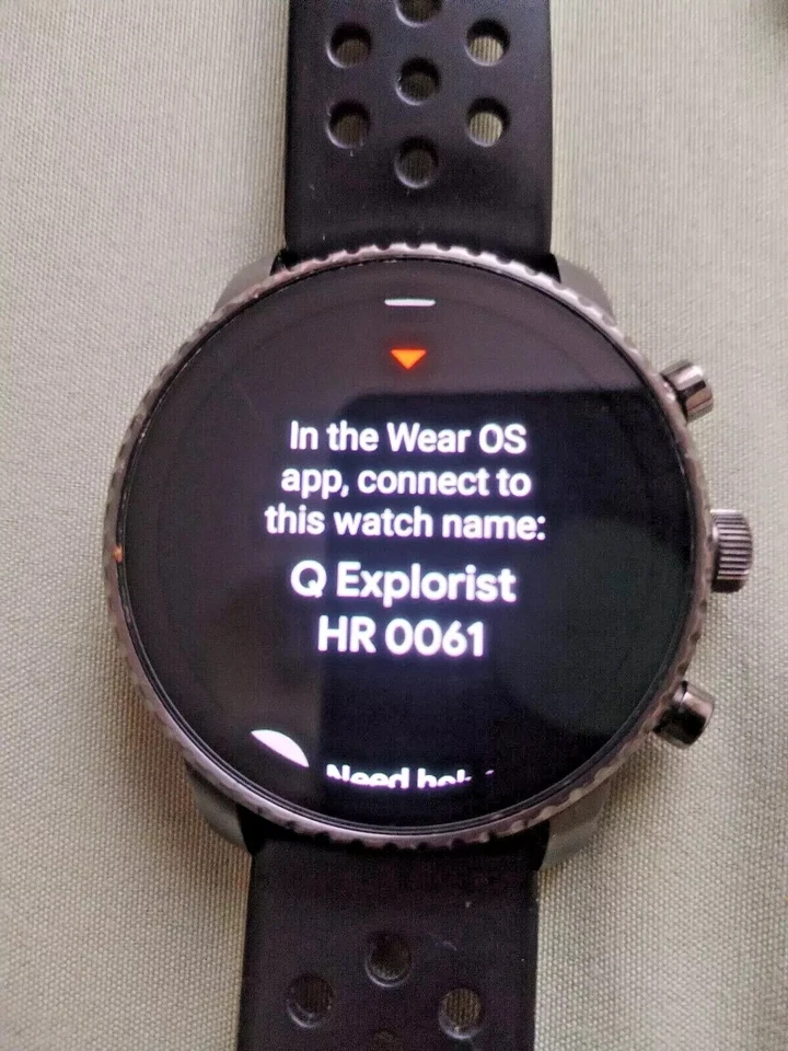 Fossil Q Explorist Touchscreen Smartwatch Activity Tracker, GPS Model HR0061 - Image 1 of 4