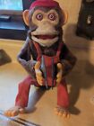 Vintage Jolly Chimp Monkey Toy Hsin Chi Toys Taiwan Needs Repair