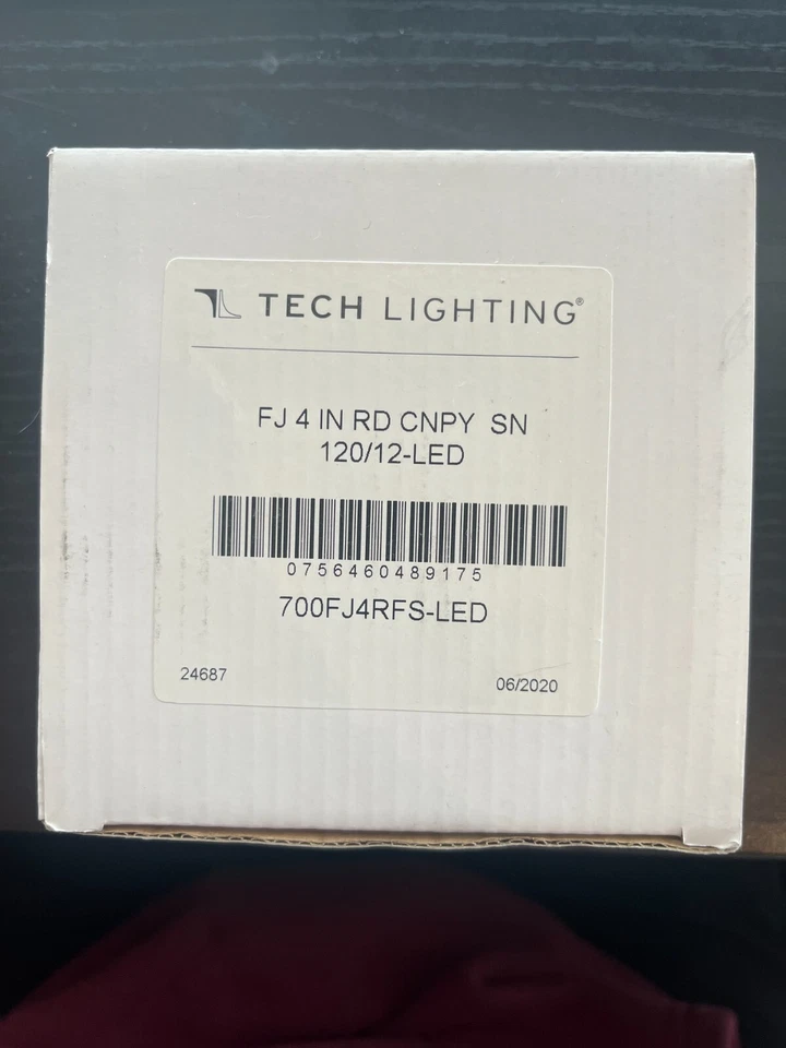 TECH Lighting 4" Round Freejack Canopy in Satin Nickel - Image 1 of 4