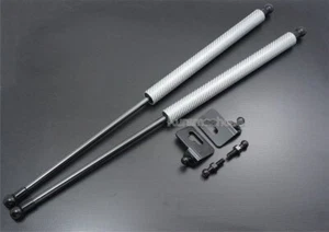 Fit Toyota Supra MK4 JZA80 2JZ Bonnet Hood White Carbon Gas Strut Shock Damper - Picture 1 of 10