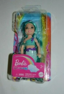 BARBIE 2021 DREAMTOPIA - MERMAID GIRL DOLL TEAL - Picture 1 of 2