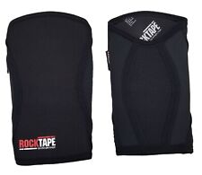 2 RockTape Assassins Knee Sleeves 7mm Cross Fit Weight Training Black Medium