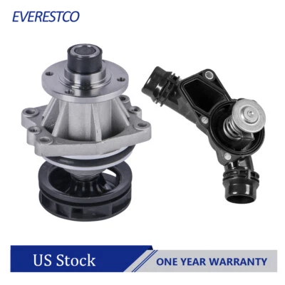 Bomba de agua con conjunto de carcasa de termostato para BMW 323i 328i 330i 528i X3 X5 Z4 Foto 1 de 4