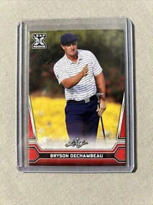 2021 LEAF MULTI SPORT #2 BRYSON DECHAMBEAU LIV Golf PGA Rookie Red Parallel! - Picture 1 of 2