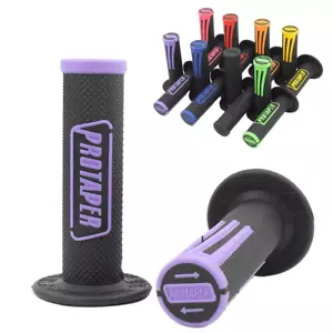 Pro Taper Grips MX Motorcycle Grips Handlebar Grips Motocross Grips - Pair - Foto 1 di 11