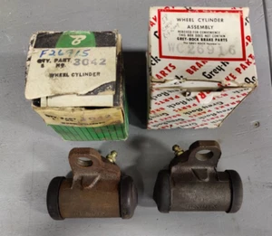 Front Wheel Cylinder LH & RH PAIR fits 1958 Chevy F26915 & F26916 MADE IN USA - Picture 1 of 3