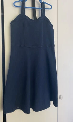 女童正义牛仔连衣裙 14/16 码 — 第 1/3 张图片