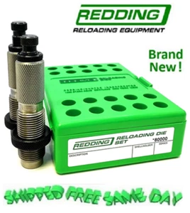 Redding 2 Set stampi include stampo per sedili e dimensioni per 223 Remington nuovo # 80111 - Foto 1 di 4
