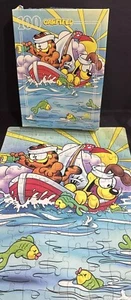 Vintage 1978 GARFIELD Golden 100 Piece Jigsaw Puzzle COMPLETE - Picture 1 of 12