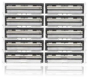 100 Twin 2 ( TWIN II ) Razor blades - Compatible with GIllette's Trac 2 Razor... - Picture 1 of 1