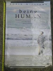 ROBIN WILLIAMS - BEING HUMAN - Original 27x40 Movie Poster 1993 COMEDY - Picture 1 of 3