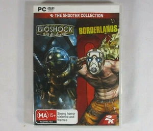 BIOSHOCK - BORDERLANDS THE SHOOTER COLLECTION 2 PC DVD-ROM GAMES 2007 - Picture 1 of 3