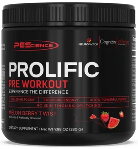 PEScience Prolific Pre-Workout 40 Serving - Picture 1 of 1