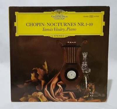 Chopin - Nocturnes No. 1-10 (Tamas Vasary, Piano) - Music Vinyl Record - Image 1 of 4