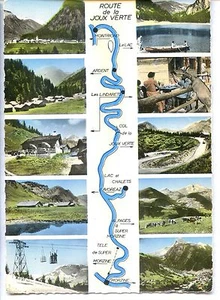 CP 70 HAUTE-SAÔNE - Route du Col de la Joux Verte - Multivues colorisées - Picture 1 of 1