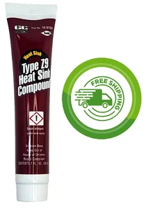 Compuesto disipador de calor de silicona GC Electronics 10-8109 tipo Z9 - 1 fl. Oz. Tubo Nuevo en Paquete - Imagen 1 de 4