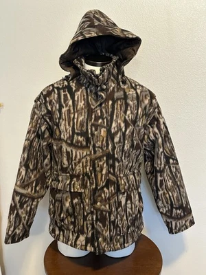 Vintage Cabelas USA Made Hunting Hooded Jacket sz.M Super Slam Insulated Fleece - Image 1 of 4