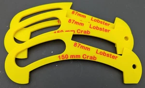Crab & Lobster Gauge 150mm + 87mm - Picture 1 of 6
