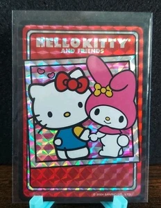 Hello Kitty and Friends Holographic Trading Stickers My Melody BFF Frame - Picture 1 of 2