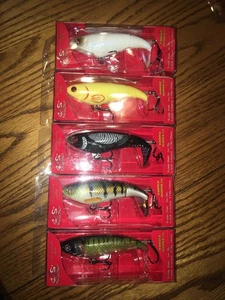 River2Sea Whopper Plopper 110 Topwater= 4-3/8"=5 DIFFERENT COLORED FISHING LURES - Picture 1 of 1
