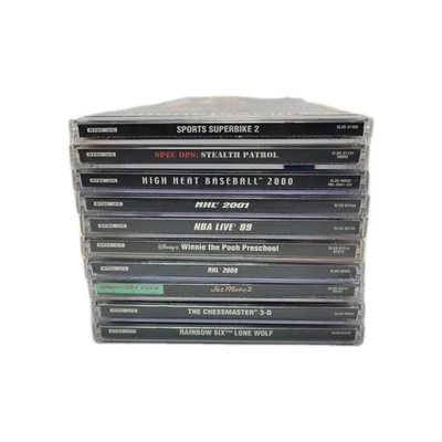 Lot of 10 Sony PlayStation 1 PS1 Games #1 Foto 1 de 4