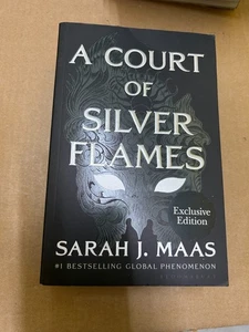 A Court Of Silver Flames Exclusive Night Court Edition Sarah J. Maas (Free P+P) - Picture 1 of 3