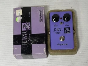 Pedal de efectos de pelusa octava de doble caja Guyatone PS-106 de colección con caja original - Imagen 1 de 4