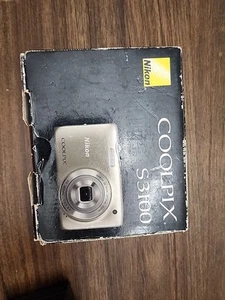 Nikon Coolpix S3100 Digital Camera In The Box Tested Works great - Picture 1 of 14