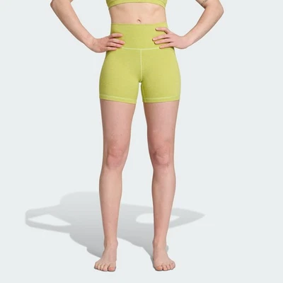 Leggings curtas femininas Adidas All Me 5 polegadas - Imagem 1 de 3