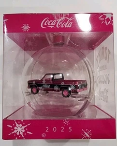 2025 M2 MACHINES Coca-Cola 1976 GMC Sierra Grande 15 Christmas Ornament CHASE - Picture 1 of 2