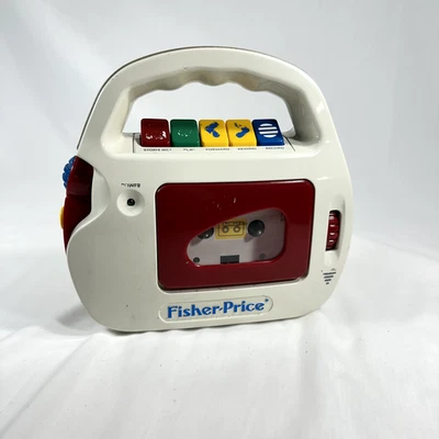 Fisher-Price Cassette Tape Recorder Player Vintage 1992 Untested - Image 1 of 4