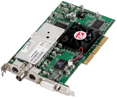 Graphics Card ATI RADEON 7500 64MB All In Wonder 109-83900-00 AGP - Image 1 of 2