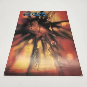 1978 Invasion of the Body Snatchers Movie Souvenir Program Cult Classic - Picture 1 of 6
