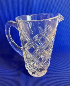 Jarra pequeña de cristal de plomo 6 1/4" - Imagen 1 de 6