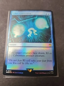 MTG FOIL Cyber Conversion Surge Foil  - Doctor Who Commander - Picture 1 of 10