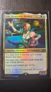 Lila, Hospitality Hostess 170/244 M PF MTG Unfinity Series - Picture 1 of 2