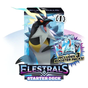 Elestrals TCG: Frostfall 1st Edition Starter Deck - Emperowatt - Picture 1 of 5