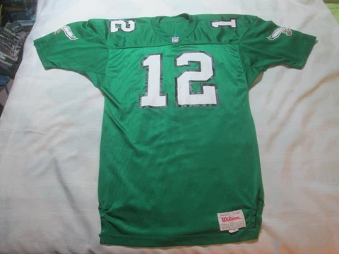 Philadelphia Eagles #12 (Randall Cunningham) Wilson Prestige Teams Jersey 46 ET Cover
