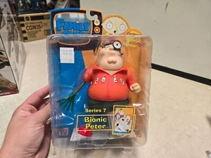 Family Guy Series 7 Bionic Peter Mezco Action Figure New Sealed - Picture 1 of 6
