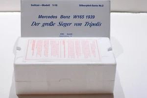 CMC 1939 MERCEDES BENZ W165 DER BROBE SIEGER VON TRIPOLIS SCALE 1:18 NEW AND SEA - Picture 1 of 4