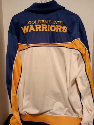 VTG Golden State Warriors Warm Up Jacket NBA Brand, XXL, Men's 2XL, 🏀 Excellent Cover