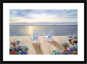 Amanti Art Framed Wall Art Print (25x19) Among Friends by Diane Romanello Framed - Picture 1 of 2