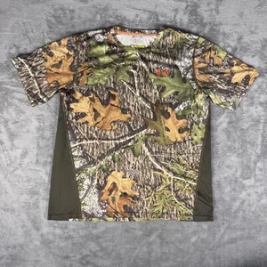 Under Armour 2XL Camo Shirt HeatGear Mossy Oak Obsession Scent Control Hunt - Bild 1 von 6