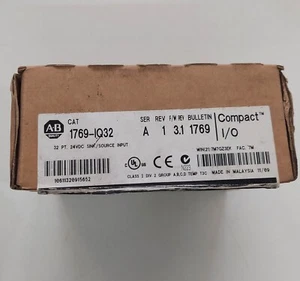 NEU ORIGNAL ALLEN BRADLEY 1769 IQ32/A CompactLogix 24V DC Eingangsmodul 1769IQ32 - Bild 1 von 5
