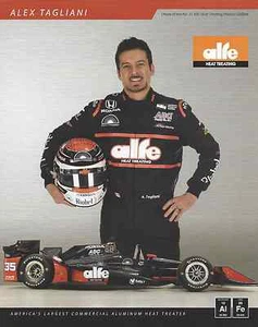 2016 INDY 500 ALEX TAGLIANI CANADA AJ FOYT RACING INDYCAR 8"X10" HERO CARD ! - Picture 1 of 2