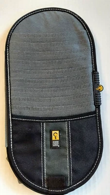 CASE LOGIC 10 CD/DVD Organizador Correas Ajustables Se Conecta a Parasol Coche Foto 1 de 4