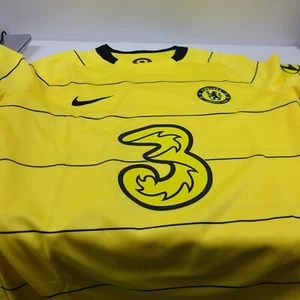 NIKE 2021-22 Chelsea AWAY Jersey - Yellow/Black CV7888-732 Women's M Medium - Picture 1 of 5