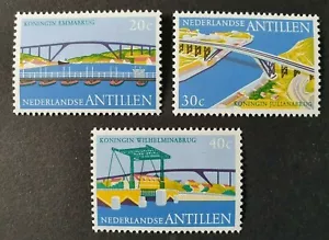 1975 NIEDERLANDE ANTILLEN NEDERLAND BRUGGEN BRÜCKEN SS POSTFRISCH - Bild 1 von 1