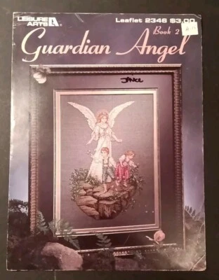 Leisure Arts GUARDIAN ANGEL Book#2 - Counted Cross Stitch Sampler #2346 - Image 1 of 2