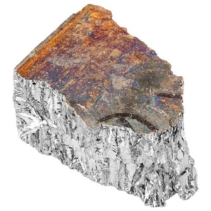 For Bismuth Crystals 1kg/2.2lb Bismuth Metal Ingot 99.99% Pure Crystals Geodes - Picture 1 of 5